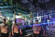 Polisi Pastikan Pelaksanaan Salat Tarawih Berjalan Khusyuk di Masjid Al Hidayah