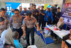 Wakapolresta Sidoarjo Launching Gebyar Pelayanan SIM Keliling 24 Jam selama 17 Hari