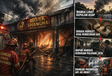 Kebakaran Dapur Restoran Bebek Shanghai Jember Trlan Kerugian Rp 50 Juta