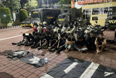 Patroli Polres Gresik Amankan 21 Pelajar Konvoi Sahur on the Road
