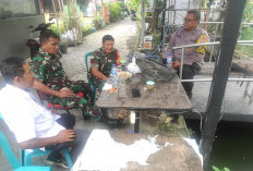 Bhabinkamtibmas Rungkut Kidul Gencarkan Sosialisasi Call Center 110 dan Kewaspadaan Curanmor