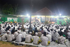 Dibanjiri Lautan Manusia, Polsek Sukolilo Kawal Pengamanan Harlah ke-70 Padepokan Tiga Serangkai