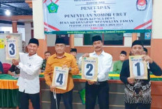 Empat Kandidat Adu Gagasan Warnai Pilkades Desa Kramat Jegu Taman Sidoarjo