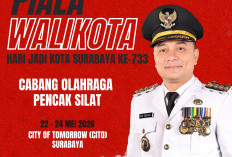 Meriahkan Hari Jadi Kota Surabaya 2026, Kejuaraan Pencak Silat Piala Wali Kota Siap Digelar Mei Mendatang