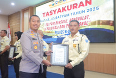 Tasyakuran HUT Ke-45 Satpam, Polres Kediri Apresiasi Peran Mitra Kamtibmas