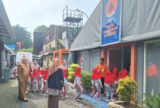 Pasca Libur Lebaran, Taman Edukasi BPBD Jatim Ramai Diserbu Anak TK Belajar Siaga Bencana