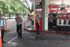 Polsek Sawahan Patroli SPBU Anjasmoro Pastikan Keamanan dan Stok BBM Aman