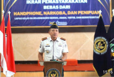  Lapas Bojonegoro Gelar Apel dan Razia Bersama Berantas HP Ilegal dan Narkoba