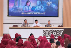 Polresta Sidoarjo Edukasi Literasi Digital dan Pemanfaatan AI di SMKN 2 Buduran