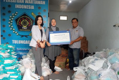 BRI dan PWI Tulungagung Siapkan 250 Paket Sembako untuk Masyarakat di Kampung Pemulung