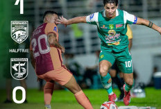 Gol Spektakuler Juan Villa Bawa Borneo FC Unggul 1-0 atas Persebaya di Babak Pertama