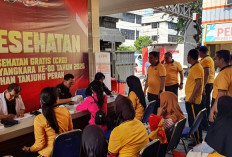 Semarak HUT Ke-80 Bhayangkara, Polres Pelabuhan Tanjung Perak Gelar Bakti Kesehatan dan Bazar Murah