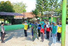 Babinsa dan Bhabinkamtibmas Wonoayu Gembleng Calon Paskibra Lumajang 2026