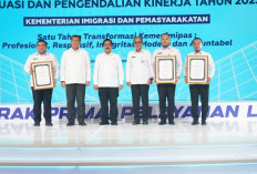 Kembali Ukir Prestasi, Kakanim Soekarno-Hatta Raih Anugraha Wira Wibawa Dharmesti Pratama dari Menteri Imipas