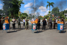 43,2 Juta Batang Rokok Ilegal Dimusnahkan di Surabaya, Potensi Kerugian Negara Rp36,03 Miliar