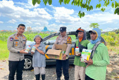 Polisi Sidoarjo Salurkan Bibit dan Pupuk untuk Dukung Lahan Jagung