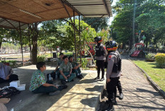 Polwan Polresta Sidoarjo Patroli Kamtibmas, Beri Rasa Aman dan Nyaman Masyarakat