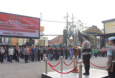 Kapolres Lamongan Pimpin Apel Gelar Sabuk Kamtibmas, Perkuat Sinergitas