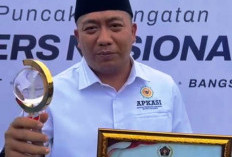 Hadiri HPN 2026, Bupati Situbondo Terima Penghargaan Peduli Olahraga