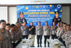 Polresta Sidoarjo Gelar Latpra Ops Keselamatan Semeru 2026