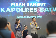 Estafet Kepemimpinan Polres Batu, AKBP Aris Purwanto Resmi Gantikan AKBP Andi Yudha Pranata