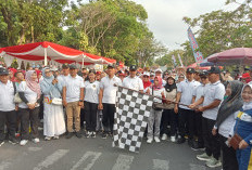 Puncak Hari Koperasi ke-79 di Tulungagung, Ribuan Warga Ikuti Jalan Sehat Berhadiah