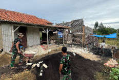 Dinding Rumah Mulai Menjulang, Satgas TMMD 127 Kebut RTLH Milik Sami