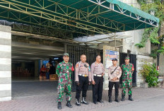 Polsek Bubutan Pastikan Ibadah Kenaikan Isa Almasih di GKI Sulung Berjalan Khidmat dan Aman