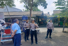 Jaga Kondusifitas Wilayah, Polsek Gayungan Gelar Patroli Antisipasi 3C di Pasar Gayungsari