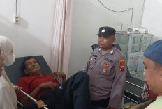 Polsek Ngancar Evakuasi Truk Tersesat di Desa Manggis Kediri