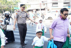 Kapolresta Sidoarjo Turun Langsung Pimpin Program Pagi Melayani demi Kamseltibcarlantas
