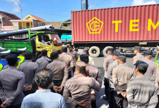 Kawal Aksi Sopir Jawa Timur, Polsek Tandes Siagakan Personel di Jalur Logistik Margomulyo