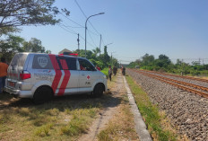 Lansia Tanpa Identitas Tewas Disambar Kereta Api di Sememi Surabaya