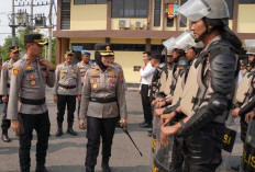 Polres Bojonegoro Gelar Apel Kesiapsiagaan, Personel hingga Sarpras Dicek
