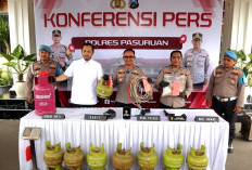 Polres Pasuruan Bongkar Komplotan Pengoplos Elpiji, Keuntungan Capai Rp 24 Juta Per Bulan