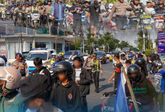 Polisi Bubarkan Rombongan Pagar Nusa, Puluhan Kendaraan Digiring ke Mapolres Bojonegoro