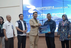 HUT Ke-2 Angkasa Pura, Bandara Juanda Bagikan Sembako Pasien TBC dan Tanam 7.000 Pohon