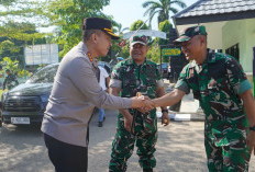 Dandim 0827 Sumenep Sambut Kunjungan Kapolresta, Perkuat Soliditas TNI-Polri