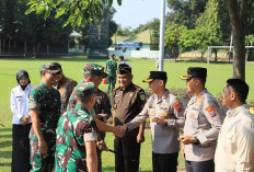 Pangdam V/Brawijaya Tinjau Lokasi Batalyon Teritorial, Kapolres Kediri Kota Hadir Perkuat Sinergitas