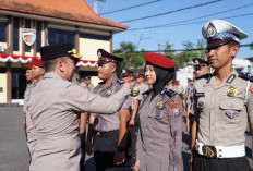 79 Personel Polres Bojonegoro Naik Pangkat, Kapolres AKBP Afrian: Jadikan Motivasi Tingkatkan Kinerja