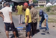 Terlibat Kecelakaan, Lansia Terkapar  di Jalan Raya Rejoso Pasuruan