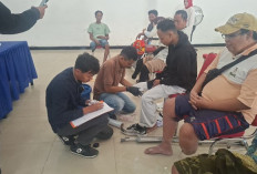 Enam Warga Sumenep Ikuti Pengukuran Kaki Palsu Program Bakti TNI AD