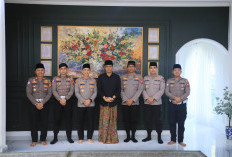 Kapolres Kediri Kota Silaturahmi ke Ponpes Al Falah Ploso, Perkuat Sinergi dengan Ulama Jelang Tugas Baru