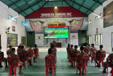 Kodim 0812 Gembleng Puluham Siswa SMA Panca Marga Lamongan Lewat Diklatsar Bela Negara