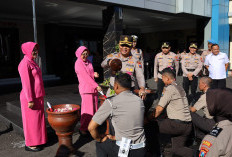 88 Personel Polres Tulungagung Naik Pangkat, Kapolres: Tanggung Jawab Juga Bertambah