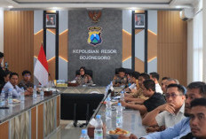 Polres Bojonegoro Audiensi dengan SPBU, Perkuat Pengawasan Distribusi BBM