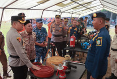 Sinergi Lintas Sektor Hadapi Kekeringan dan Karhutla, Polres Jombang Gelar Apel Siaga Bencana