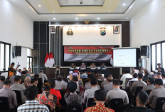 Rakor Lintas Sektoral Polresta Banyuwangi Pastikan Kesiapan Pengamanan Nataru 2025/2026