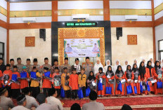 Peringati Isra Mi'raj 1447 H, Kapolres Ngawi Beri Santunan Anak Yatim 