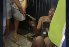 Begal Bersajam Diamankan Warga dan Polisi di Jalan Ngagel
